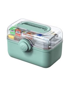 Prenosiva kutija za odlaganje Homemate 28/20/16 Zelena, XL