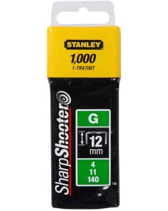 STANLEY Klamerice tip G /1000kom - 12mm - 1-TRA708T