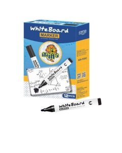 MILA Marker za belu tablu crni 1/12 komadno - 10-0816