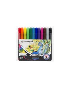 CENTROPEN Flomasteri ua akvarel Aquarelle 12 komada 8683/12 - 100001527