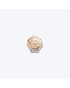 CROCS Bedž gold seashell U