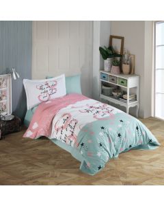 HOBBY Posteljina Studio single 160x220cm Voyager Pudra - 1001-pudra