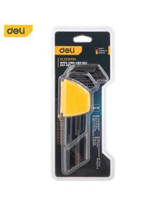 DELI Set dugih imbus ključeva black 1,5-10mm, 9kom edl231209h - 1001476