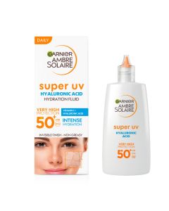 GARNIER Ambre Solaire Fluid za lice za zaštitu od sunca, SPF 50 + 40ml - 1003000671