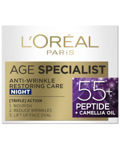 L'Oreal Paris Age Specialist Anti-wrinkle 55+ noćna krema protiv bora 50 ml - 1003009240