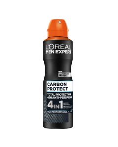 L'Oreal Paris Men Expert Carbon Protect Dezodorans u spreju 150 ml - 1003009278