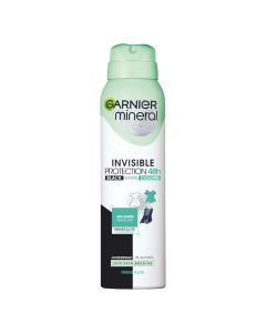 Garnier Mineral Deo Invisible Black, White & Colors Fresh Sprej 150 ml - 1003009588