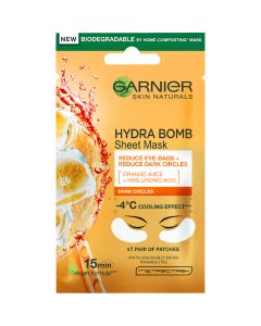 Garnier Skin Naturals Eye Tissue maska za oči protiv tamnih podočnjaka - 1003009711