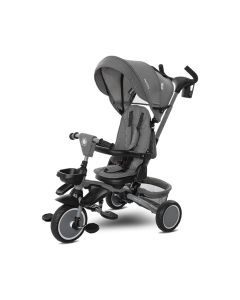 LORELLI Tricikl Freccia, crna/siva - 10050670001
