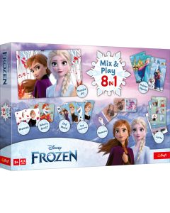TREFL Društvena igra 8u1 Frozen 02596