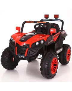 EUROBAJK Dečiji džip na akumulator Terenac 4x4, crvena - 10079-1-1