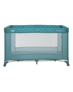 LORELLI Prenosivi krevetac Torino Arctic floral, plava - 10080452214
