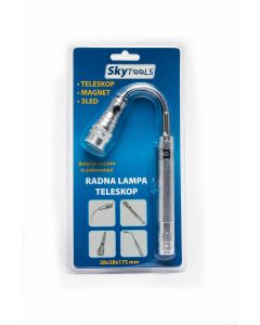 SKYCAR Lampa radna 3 led teleskop sa magnetom - 1010218