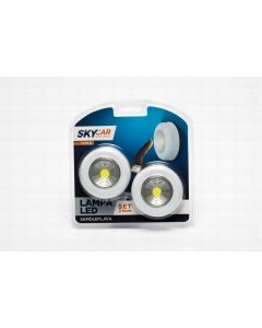 SKYCAR Lampa LED set 2 kom samolepljiva C1194 - 1010226