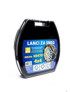 SKYCAR Lanci za sneg KB470 4x4 16mm - 1010266