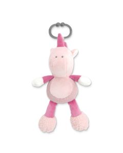 LORELLI Muzička plišana igračka za bebe Unicorn, pink - 10191440007