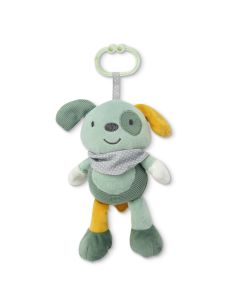 LORELLI Muzička plišana igračka za bebe Dog, zelena - 10191440009