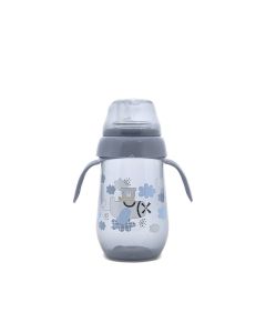LORELLI Flašica Non-spill wide neck My friend 260ml, plava - 10200090004