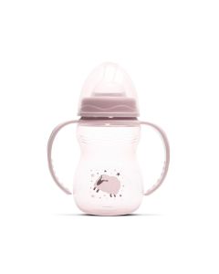 LORELLI Flašica za bebe sa ručkama 250ml My friend, roze - 10200320005
