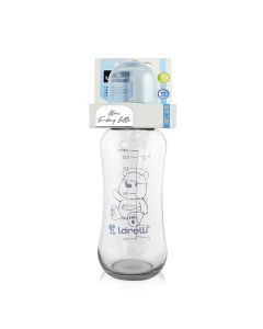 LORELLI STAKLENA FLASICA 240ml (0m+) - MOONLIGHT BLUE