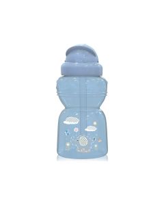 LORELLI Flašica sportska sa slamčicom 325 ml  Animals moonlight blue - 10200730001