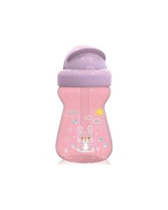 LORELLI Flašica sportska mini sa slamčicom 200 ml Animals blush pink - 10200740002