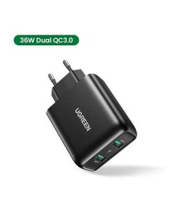 UGREEN Brzi punjač CD161 USB 3.0 2xUSB 36W - 10216