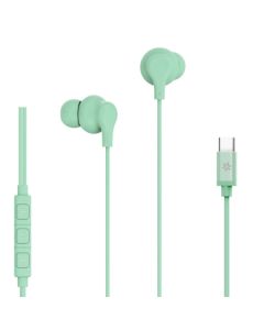 CELLY Slušalice za telefon UP1600TYPEC, zelena