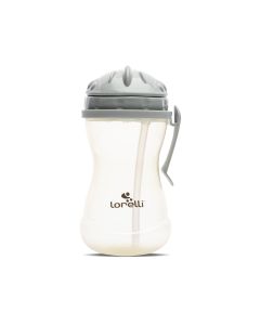 LORELLI Sportska flašica sa ručkom 360ml, siva/žuta - 10230090006