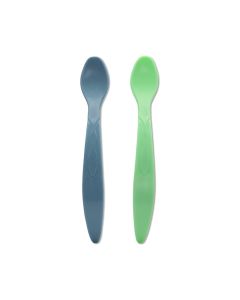 LORELLI SET FLEKSIBILNIH KASIKA ZA BEBE - GREEN/BLUE