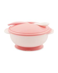 LORELLI Činija + kašika Blush pink - 10230400005