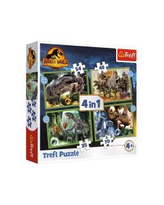 Puzzle 4u1 dinosaurusi