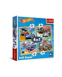 Puzzle 4u1 hot wheels