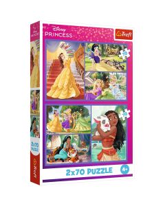 TREFL Puzzle Fairytale Days 34440 - 2x70 delova