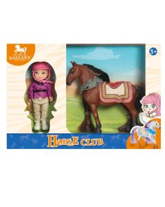 Lutka devojčica sa konjem 214-2566b - 103-71554