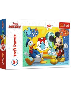 TREFL Puzzle Mickey Mouse and Happy House 18289 - 30 delova