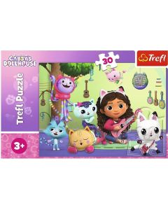 TREFL Puzzle Gabby Dollhouse - 30 delova - 103017-T18301