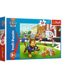 TREFL Puzzle Puppies in Action 18306 - 30 delova