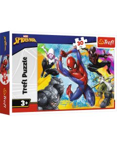 TREFL Puzzle Spider-Man colors 18307 - 30 delova