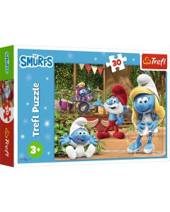 TREFL Puzzle Smurfette and the Smurfs18312 - 30 delova