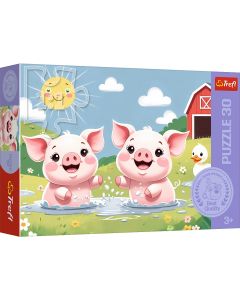 TREFL Puzzle Happy life in the countryside 18334 - 30 delova