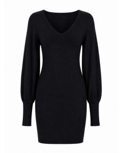 VERO MODA Ženska knit haljina hollykarispuff