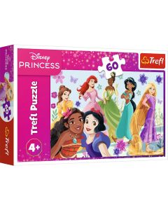 TREFL Puzzle Disney princeze u akciji - 60 delova - 103134-17409