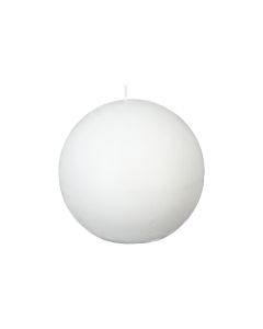 ATMOSPHERA Okrugla sveća 10cm vosak/bela - 103134