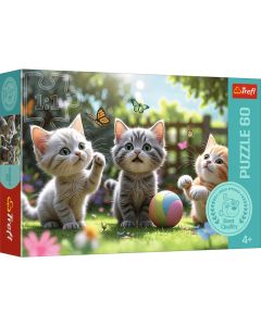 TREFL Puzzle Male mace - 60 delova - 103136-17412