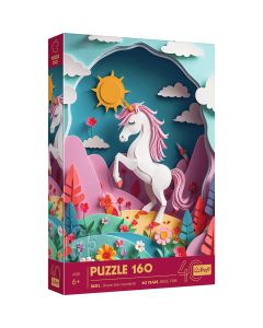 TREFL 3D puzzle 40th anniversary of Trefl - Unicorn 40047 - 160 delova