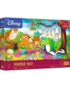 TREFL Puzzle 40th Anniversary of Trefl - Bambi and the Forest Friends 40054 - 160 delova