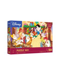 Puzzle 160 snežana i sedam patuljaka