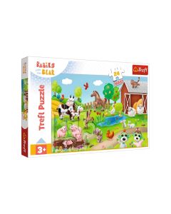 Puzzle 24 maxi domaće životinje