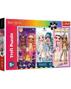 Puzzle 100 rainbow high